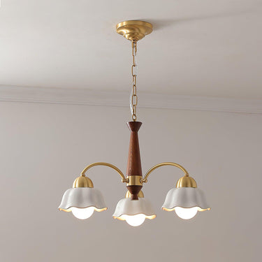 Vera Modern Brass Chandelier - LUUGAA