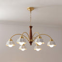 Vera Modern Brass Chandelier - LUUGAA