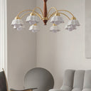 Vera Modern Brass Chandelier - LUUGAA