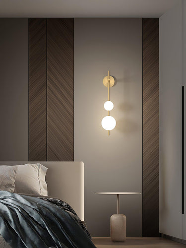 Vertical Globe Wall Lamp - LUUGAA