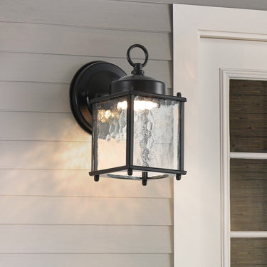 Vintage Black Outdoor Wall Lamp - LUUGAA