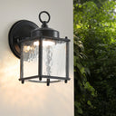 Vintage Black Outdoor Wall Lamp - LUUGAA