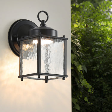 Vintage Black Outdoor Wall Lamp - LUUGAA