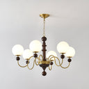Vintage Curved Sphere Chandelier - LUUGAA