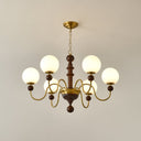 Vintage Curved Sphere Chandelier - LUUGAA