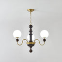 Vintage Curved Sphere Chandelier - LUUGAA