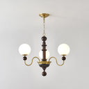 Vintage Curved Sphere Chandelier - LUUGAA