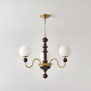 Vintage Curved Sphere Chandelier - LUUGAA