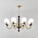 Vintage Curved Sphere Chandelier - LUUGAA