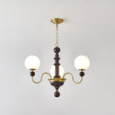 Vintage Curved Sphere Chandelier - LUUGAA