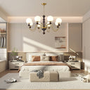 Vintage Curved Sphere Chandelier - LUUGAA