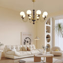 Vintage Curved Sphere Chandelier - LUUGAA