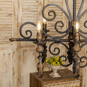 Vintage Elegance Candle Chandelier - LUUGAA