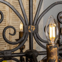 Vintage Elegance Candle Chandelier - LUUGAA