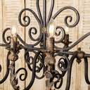 Vintage Elegance Candle Chandelier - LUUGAA
