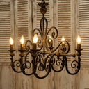 Vintage Elegance Candle Chandelier - LUUGAA