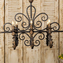 Vintage Elegance Candle Chandelier - LUUGAA