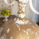 Vintage Off - White Metal Pendant Light - LUUGAA