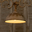 Vintage Off - White Metal Pendant Light - LUUGAA