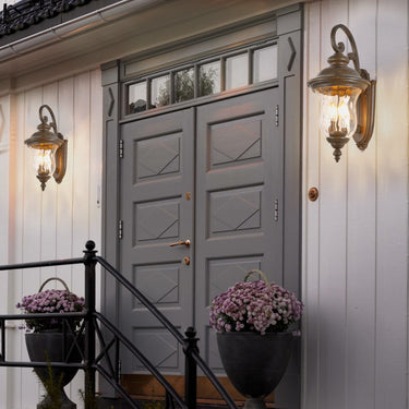 Vintage Outdoor Lantern Wall Light - LUUGAA
