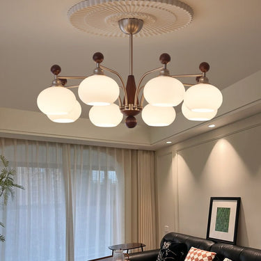Vintage Persimmon Chandelier - LUUGAA