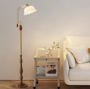Vintage Petal Floor Lamp - LUUGAA