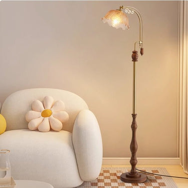Vintage Petal Floor Lamp - LUUGAA