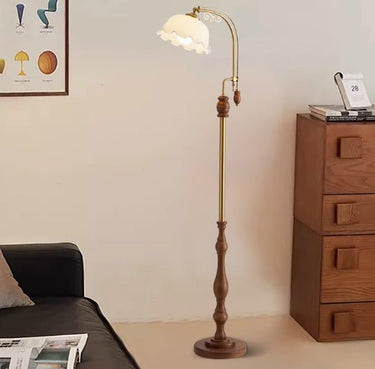 Vintage Petal Floor Lamp - LUUGAA