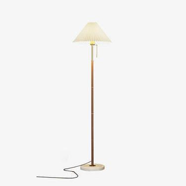 Vintage Pleated Floor Lamp - LUUGAA