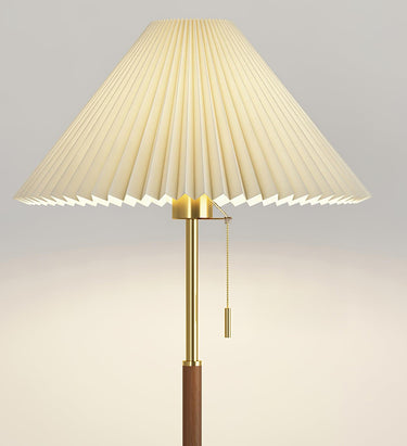 Vintage Pleated Floor Lamp - LUUGAA