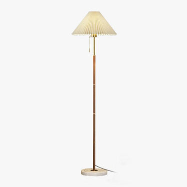 Vintage Pleated Floor Lamp - LUUGAA