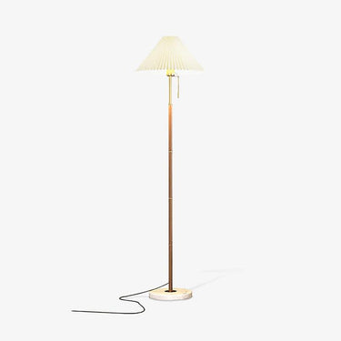 Vintage Pleated Floor Lamp - LUUGAA