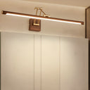 Walnut Color Linear Adjustable Wall Light - LUUGAA