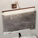 Walnut Color Linear Adjustable Wall Light - LUUGAA