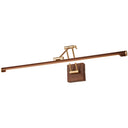 Walnut Color Linear Adjustable Wall Light - LUUGAA