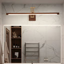Walnut Color Linear Adjustable Wall Light - LUUGAA