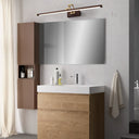 Walnut Color Linear Adjustable Wall Light - LUUGAA
