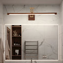 Walnut Color Linear Adjustable Wall Light - LUUGAA