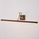 Walnut Color Linear Adjustable Wall Light - LUUGAA