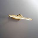 Walnut Color Linear LED Wall Light - LUUGAA