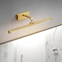 Walnut Color Linear LED Wall Light - LUUGAA