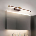 Walnut Color Linear LED Wall Light - LUUGAA
