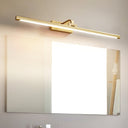 Walnut Color Linear LED Wall Light - LUUGAA