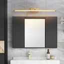 Walnut Color Linear LED Wall Light - LUUGAA