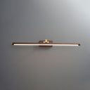 Walnut Color Linear LED Wall Light - LUUGAA