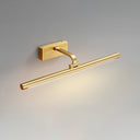 Walnut Color Linear LED Wall Light - LUUGAA