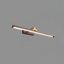 Walnut Color Linear LED Wall Light - LUUGAA