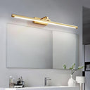Walnut Color Linear LED Wall Light - LUUGAA
