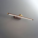 Walnut Color Linear LED Wall Light - LUUGAA