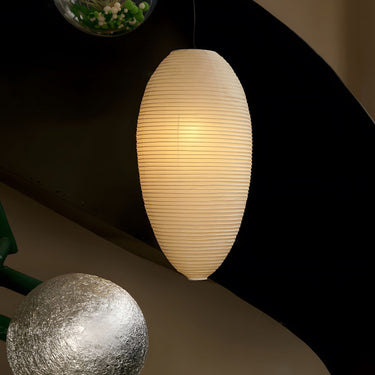 Washi Paper Chestnut Pendant Lamp - LUUGAA